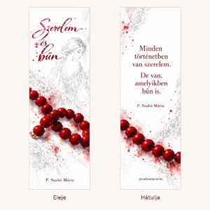 Szerelem és bűn – akvarell könyvjelző